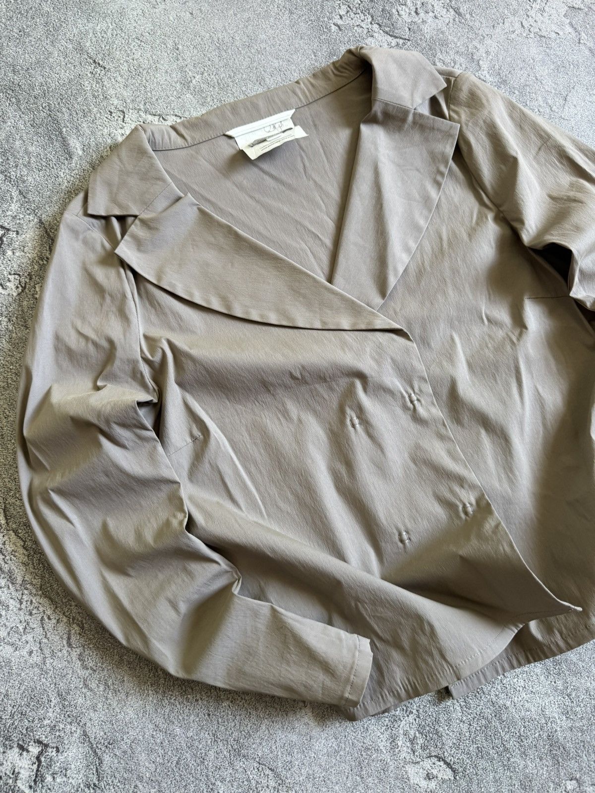 Annette Gortz × Designer Annette Gortz 38 ismo light blazer button up jacket Görtz Size M / US 6-8 / IT 42-44 - 3 Thumbnail