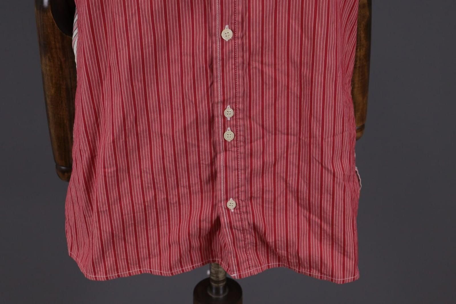 Designer Le Jean Marithe Francois Girbaud Patched Shirt Size USA 36 Size M / US 6-8 / IT 42-44 - 2 Thumbnail