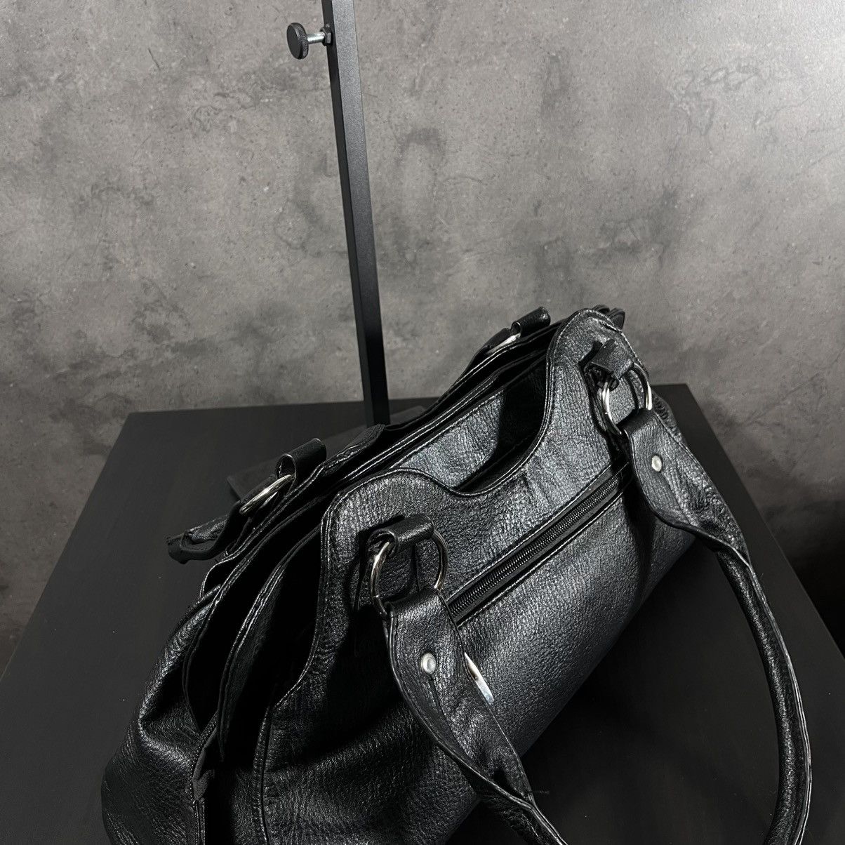 Japanese Brand Vintage Y2K Avant Garde City Bag Style Hand Shoulder Bag Size ONE SIZE - 12 Thumbnail