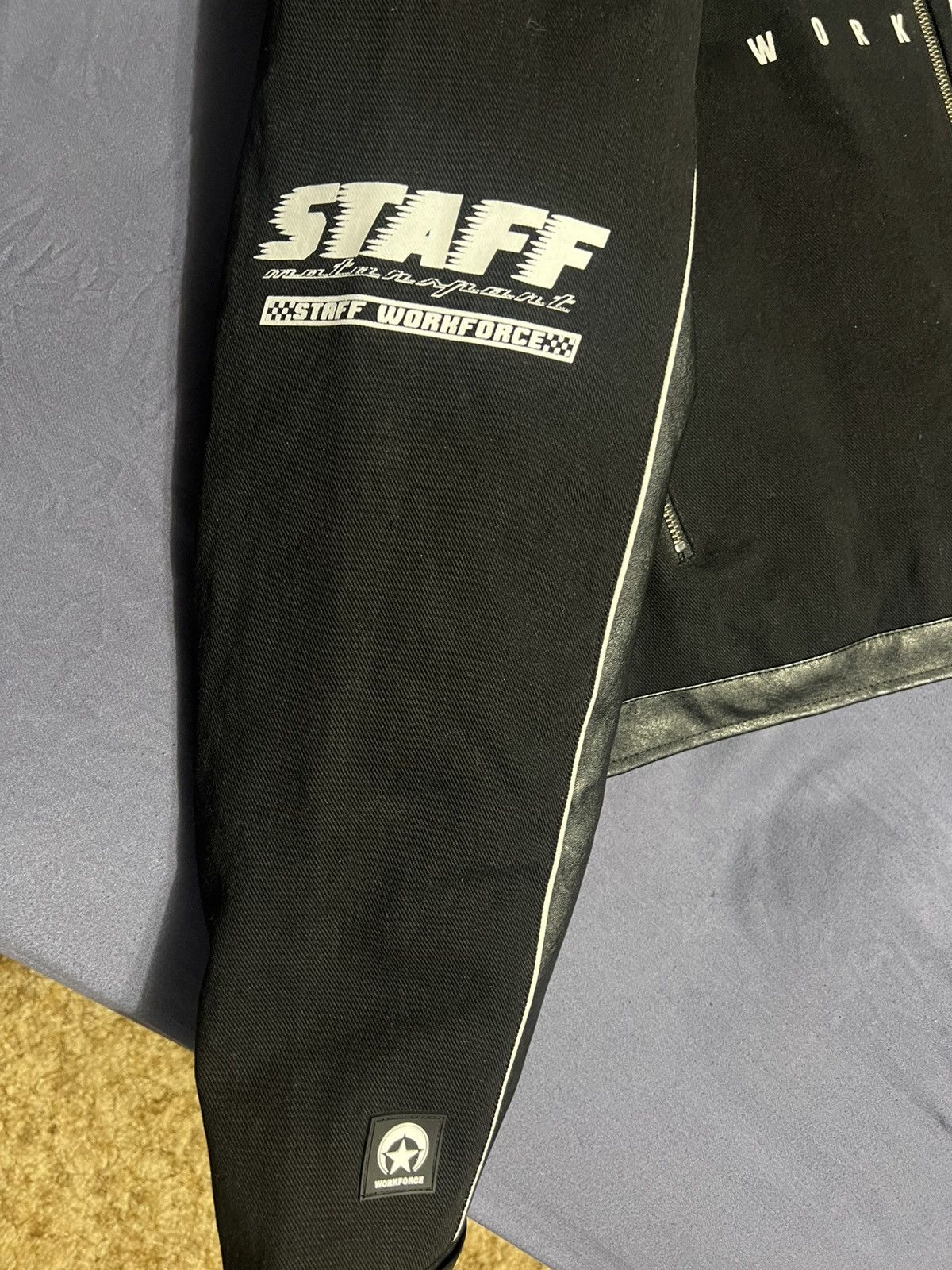 STAFF WORKFORCE STAFF “First Never Last” motorcycle jacket Size US L / EU 52-54 / 3 - 2 Thumbnail
