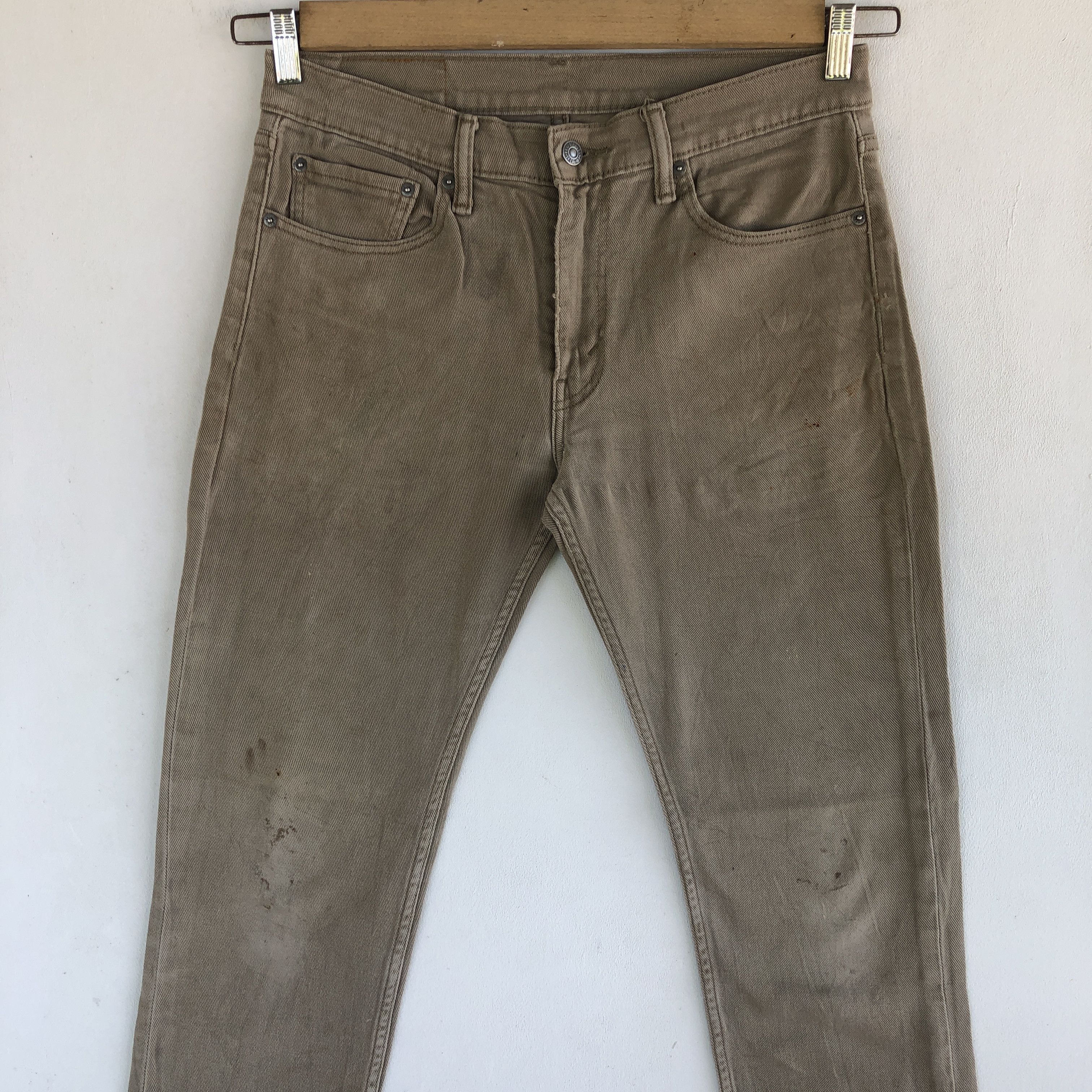 Levi's Vintage Levis 511 Jeans Brown Levi's Skinny Tapered Denim Size US 30 / EU 46 - 3 Thumbnail