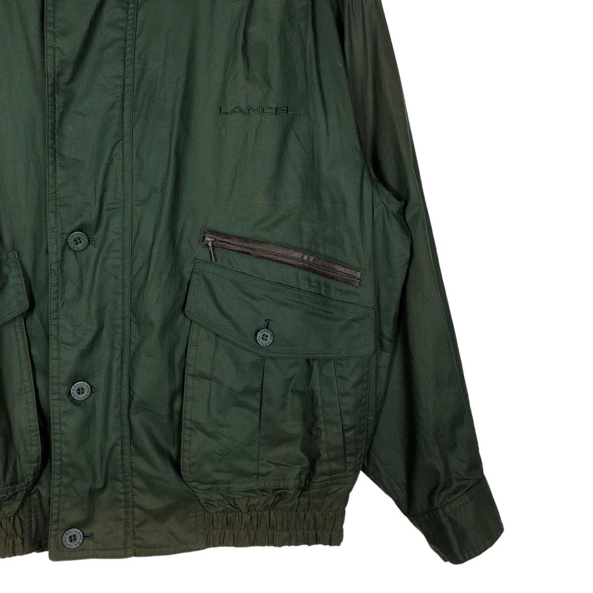 Japanese Brand 🔥VINTAGE BOMBER JACKET BONDAGE BIG POCKET LANCEL Size US M / EU 48-50 / 2 - 5 Thumbnail