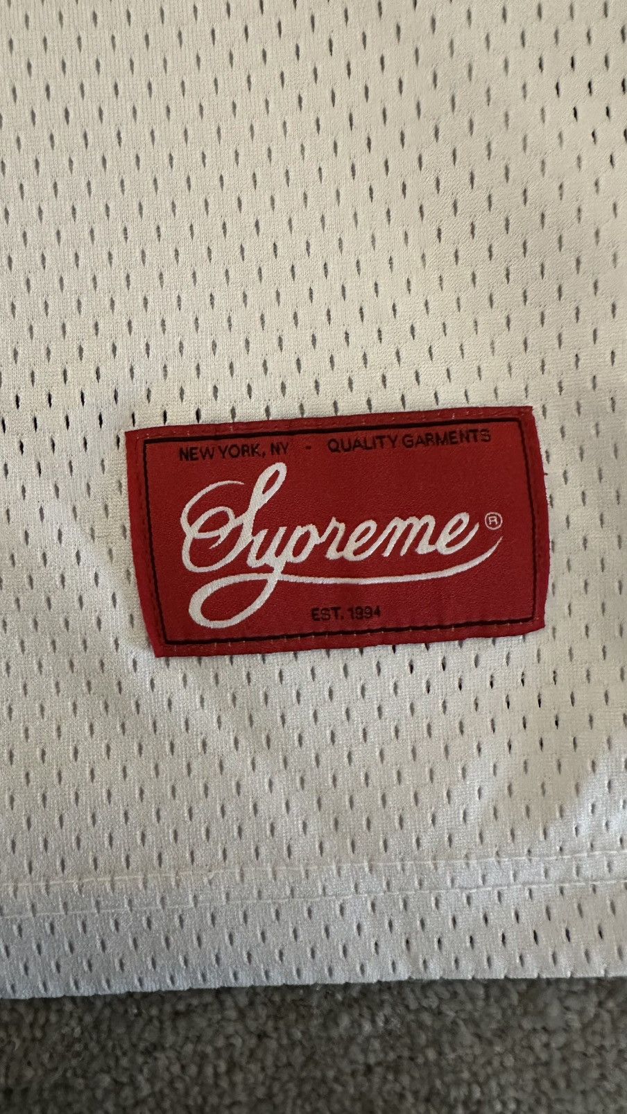 Supreme Supreme Spiderweb Football Jersey Size US M / EU 48-50 / 2 - 3 Thumbnail