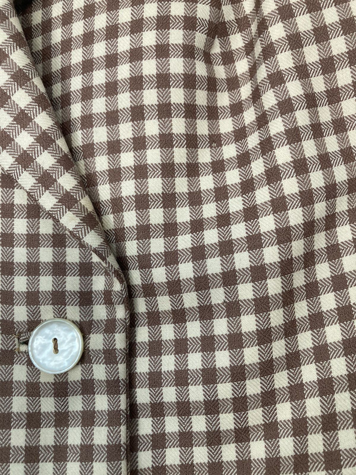 Vintage BULLOCK'S WILSHIRE PLAYDECK BLAZER JACKET COAT CHECKERED 60S Size ONE SIZE - 10 Thumbnail