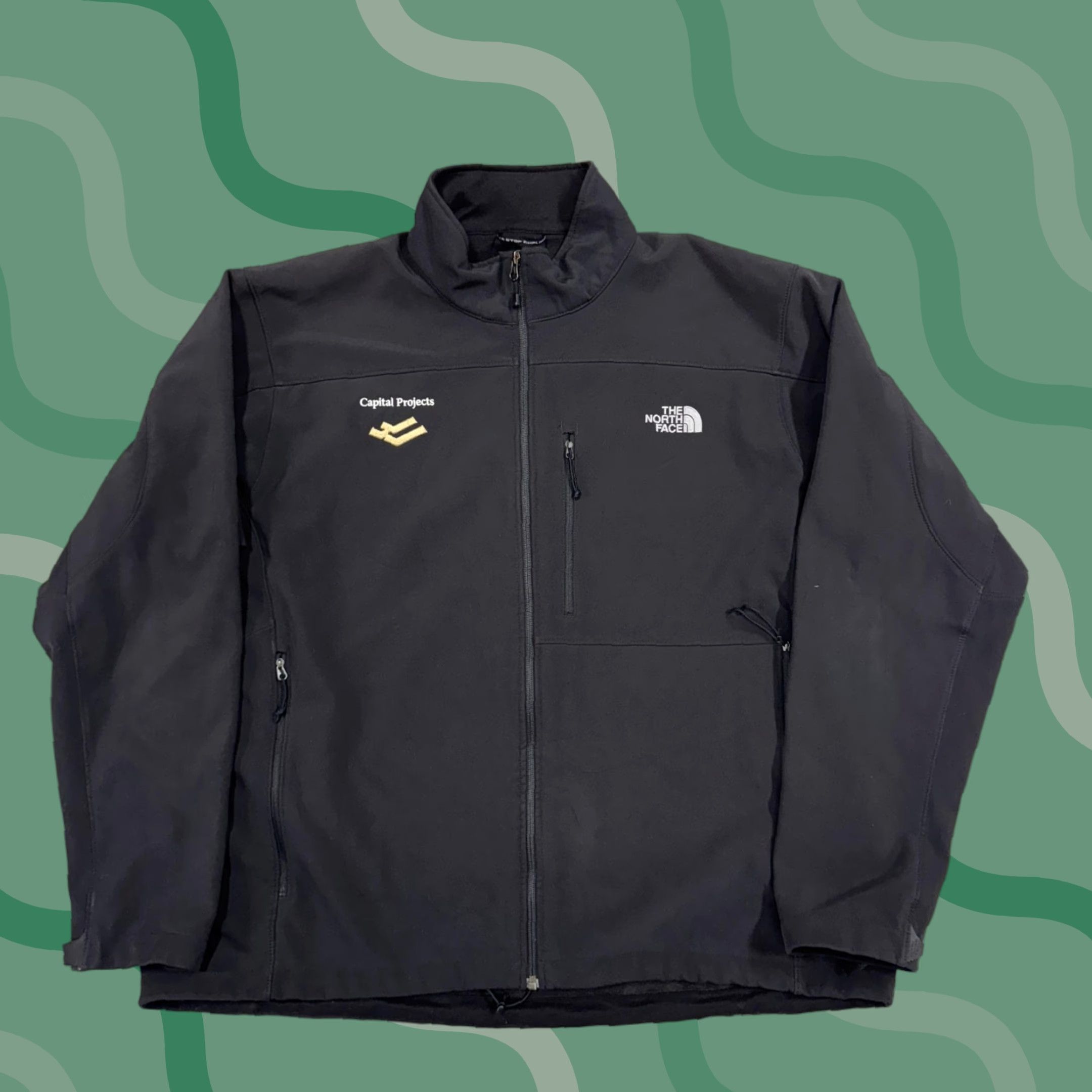 The North Face The North Face Jacket Mens 2XL Black Softshell Windbreaker Size US XXL / EU 58 / 5 - 1 Thumbnail