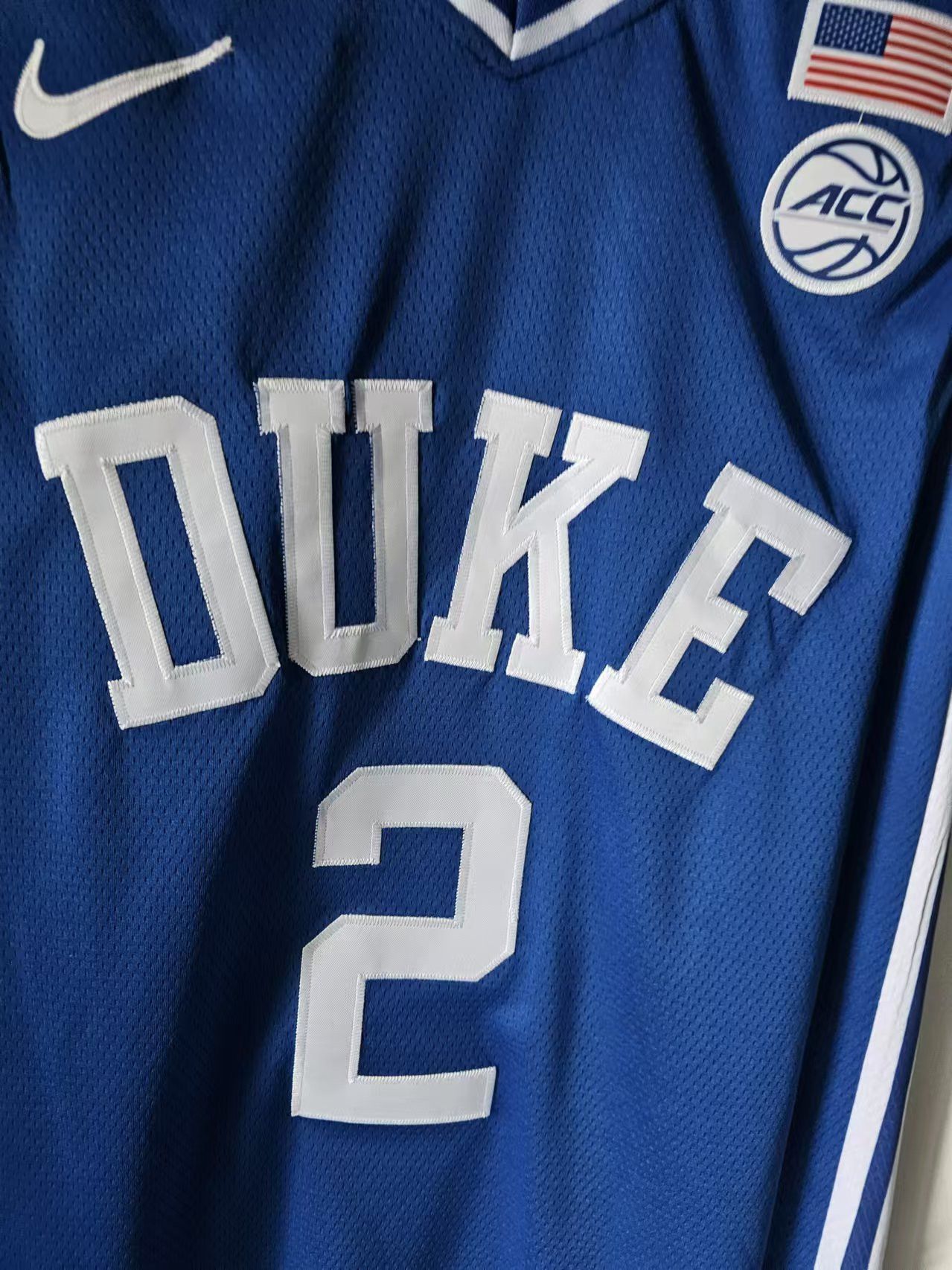 NCAA Duke #2 Cooper Flagg Jersey Home Size US XXL / EU 58 / 5 - 3 Thumbnail