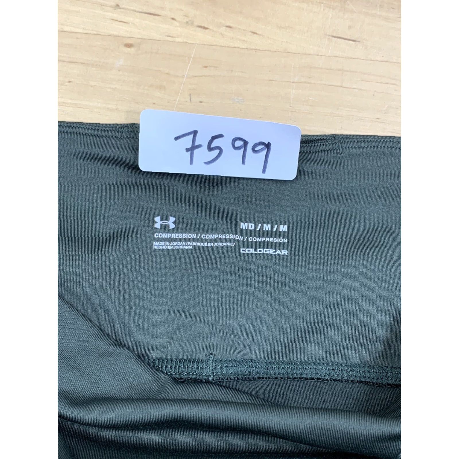 Under Armour Under Armour Compression Pants Mens M Green Activewear Training Sports Shirt Pants Compression Mens M Green Sports Under Armour ColdGear Size US 31 - 5 Thumbnail