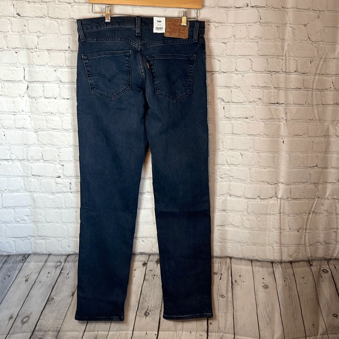 Levi's Levi's 511 Slim Stretch Jeans Men Blue Size 29x30 30x30 Sits Below Waist Slim Shaped Inseam 30 Men’s Jeans Size US 29 - 3 Thumbnail