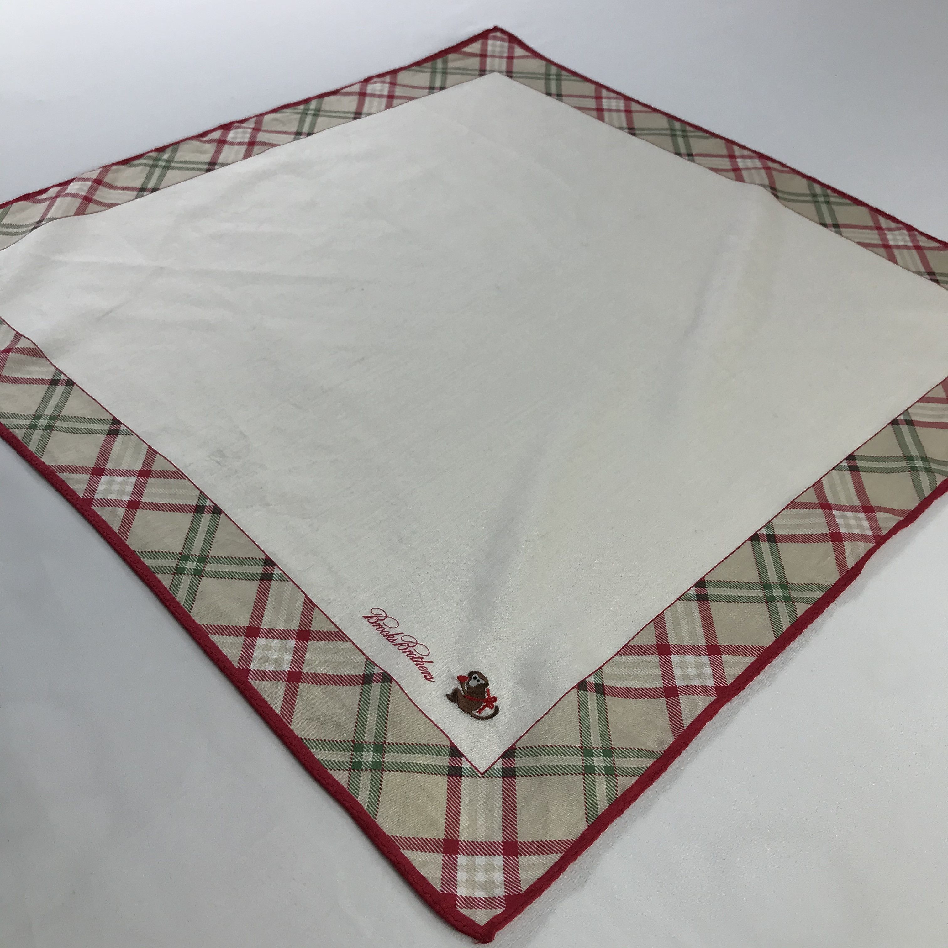 Brooks Brothers × Vintage Brooks Brothers Bandana / Handkerchief / Neckerchief - S834 Size ONE SIZE - 2 Thumbnail