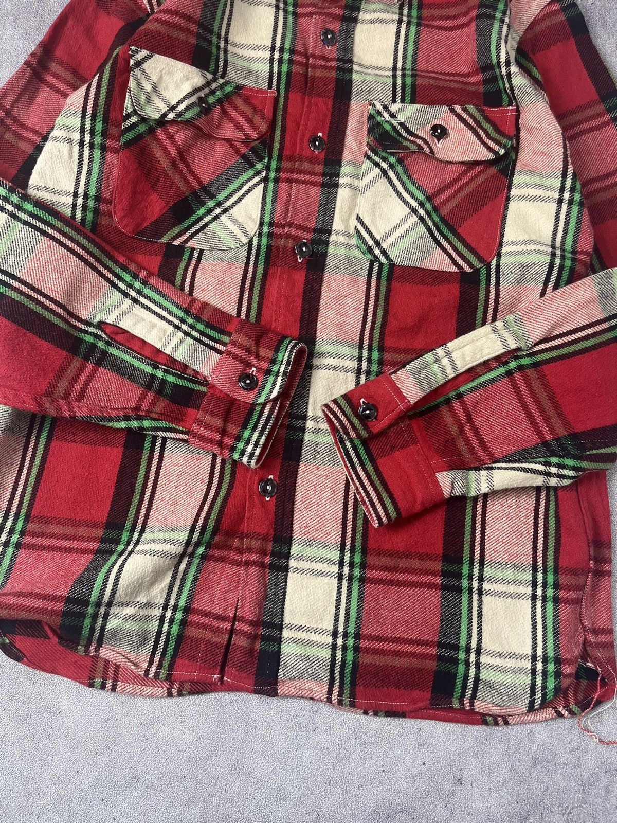 Japanese Brand × Sugar Cane Sugarcane warmth sanforized colorfast heavy flannel shir Size US M / EU 48-50 / 2 - 6 Thumbnail