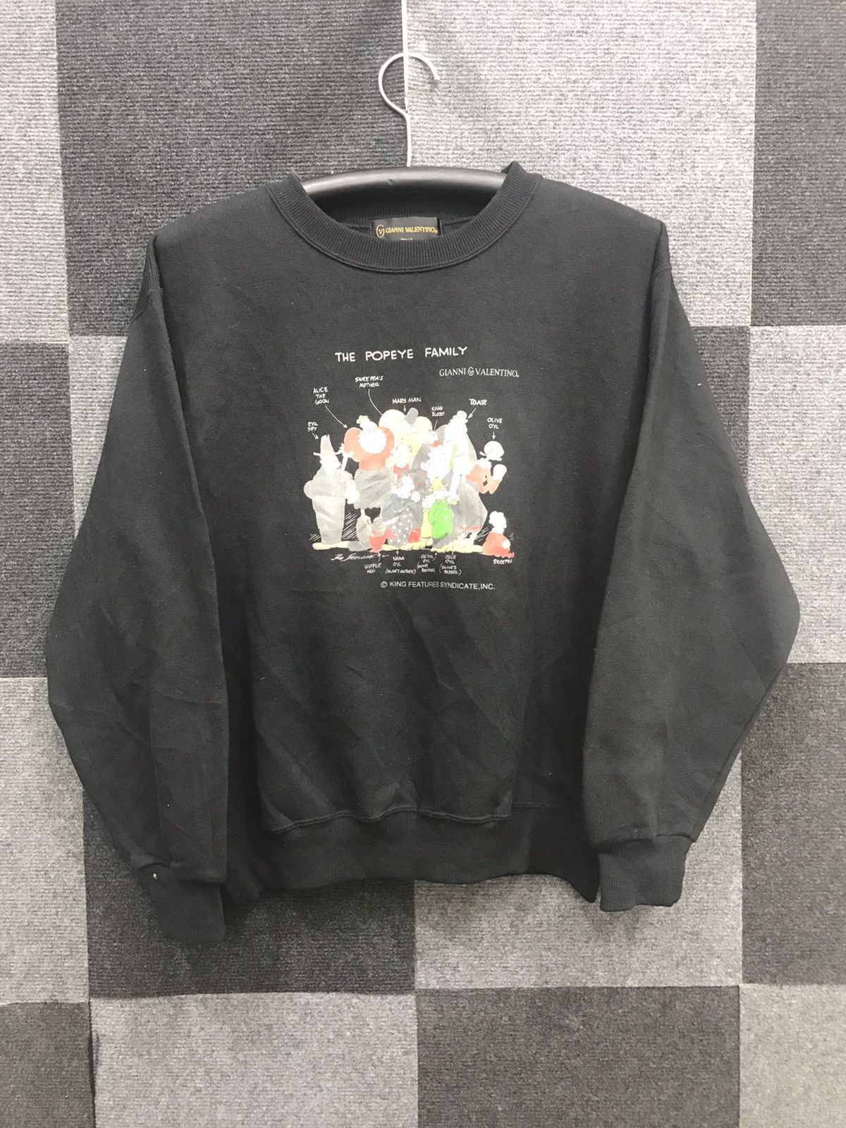 Valentino Very Rare VALENTINO x POPEYE FAMILY Sweatshirt Size US M / EU 48-50 / 2 - 2 Thumbnail