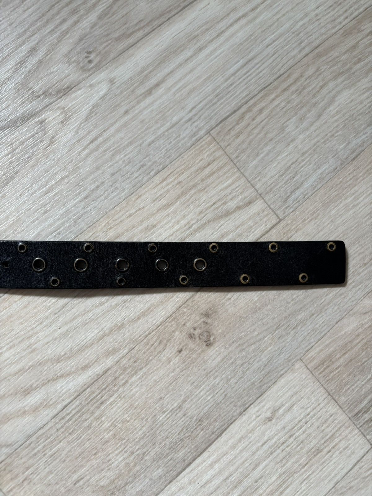 Dior Dior SS04 Strip Studded Belt Size 30 - 3 Thumbnail