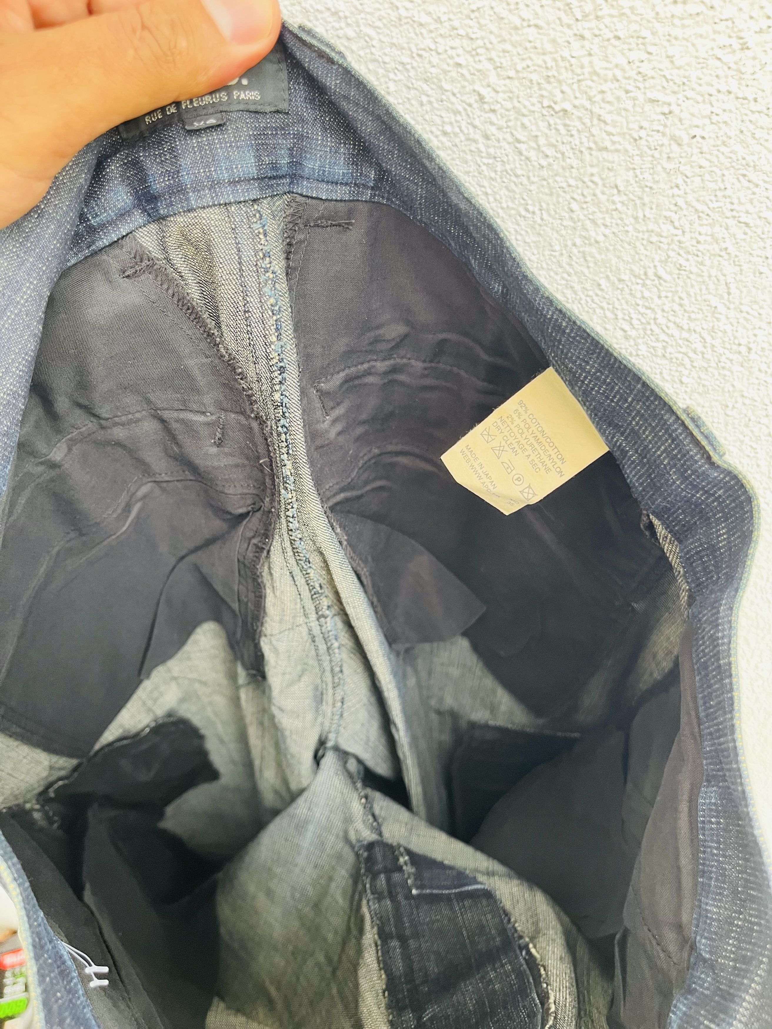 A.P.C. × Japanese Brand Vintage A.P.C Japanese Designer Fashion Style Size US 30 / EU 46 - 12 Thumbnail