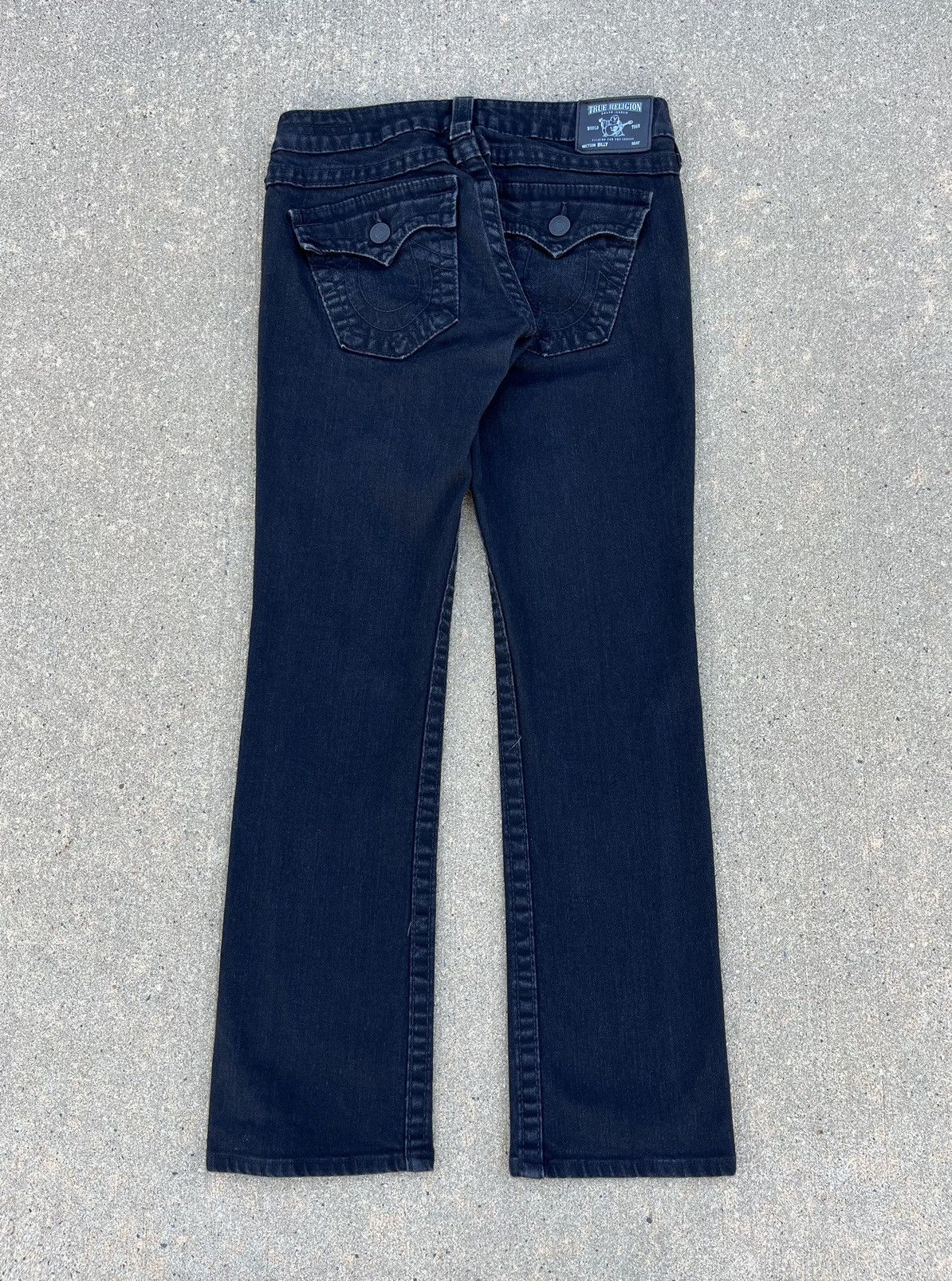 True Religion × Vintage Crazy Vintage Y2K True Religion Flared Jeans Size 28" / US 6 / IT 42 - 1 Thumbnail