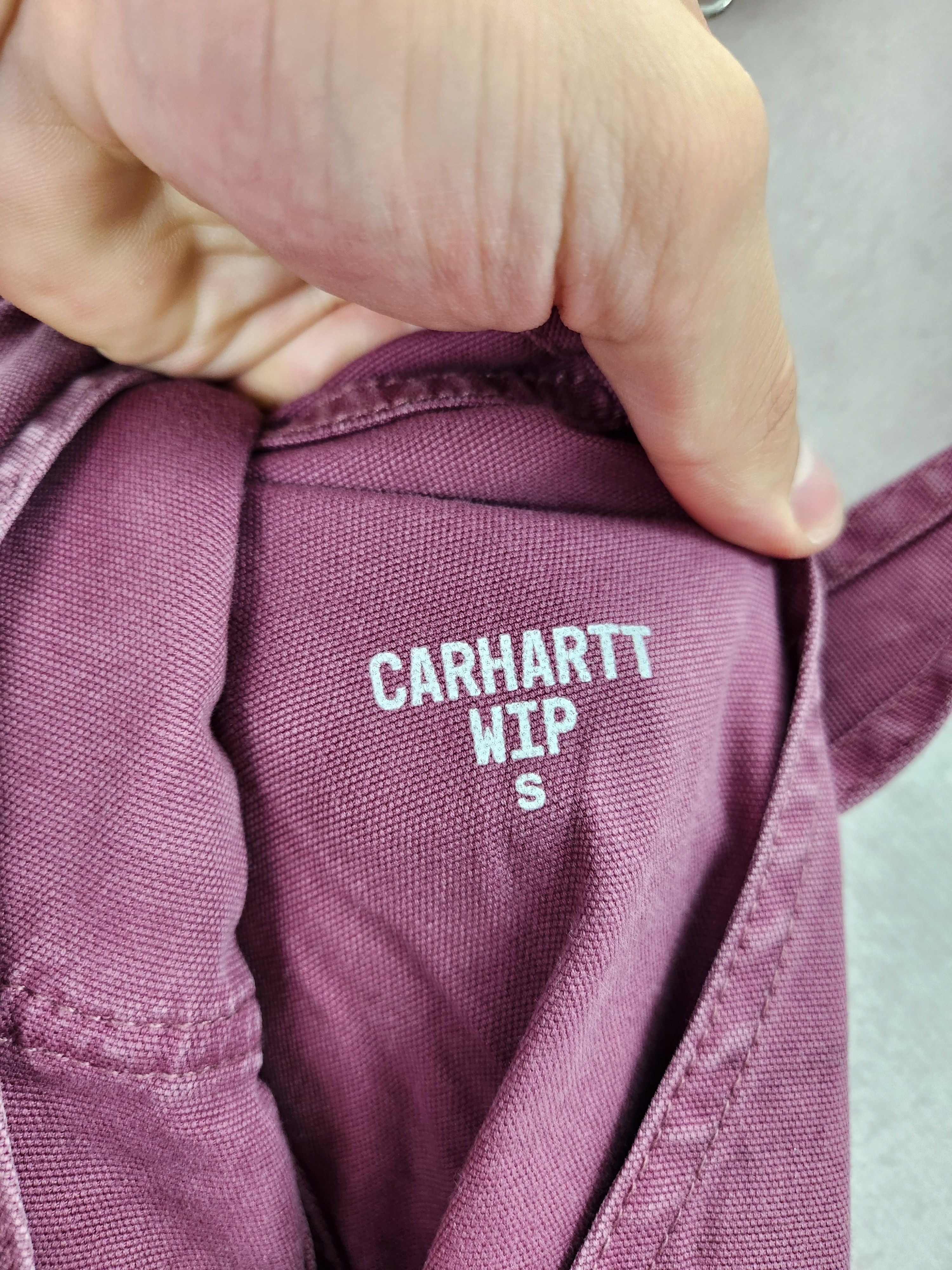 Carhartt Carhartt Wip womens Bib overall pants purple painted size S Size 28" / US 6 / IT 42 - 8 Thumbnail