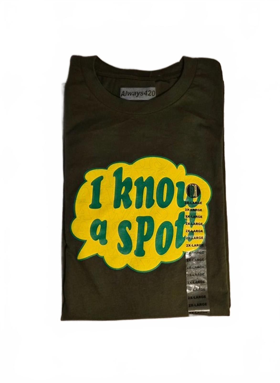 Other Always420 Men's Graphic T-Shirt I Know a Spot Size US XXL / EU 58 / 5 - 1 Preview