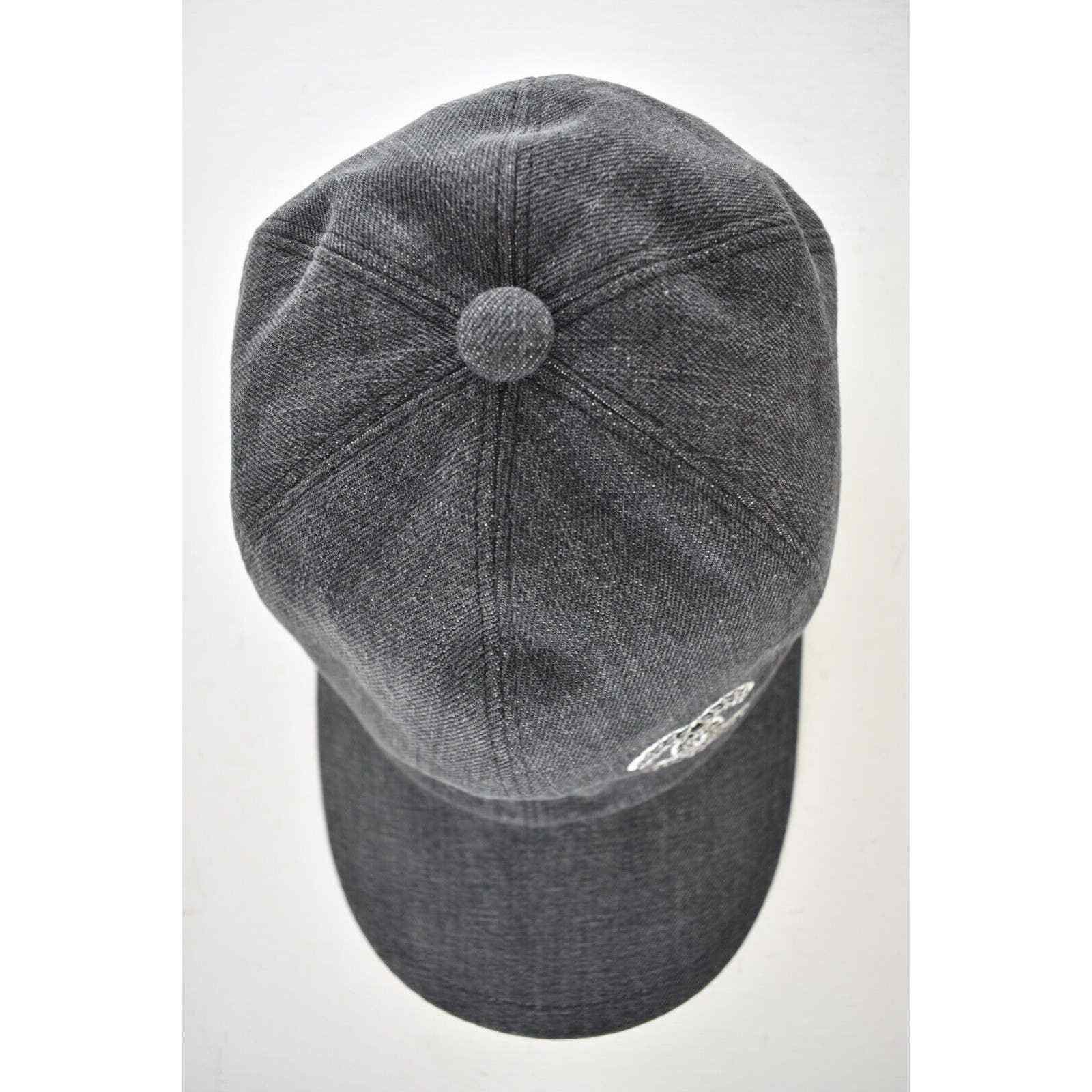Chanel Chanel Sequin CC White Logo Baseball Cap Curved Peak Hat Size ONE SIZE - 9 Thumbnail