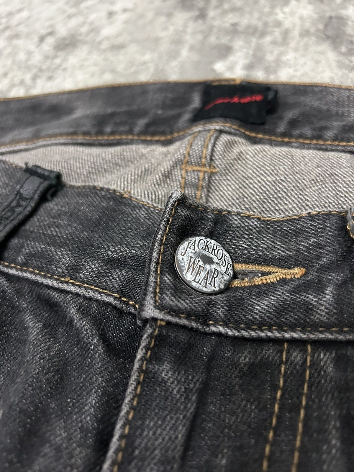 If Six Was Nine Jackrose Number Nine Tornado Mart style Denim Size US 33 - 11 Thumbnail