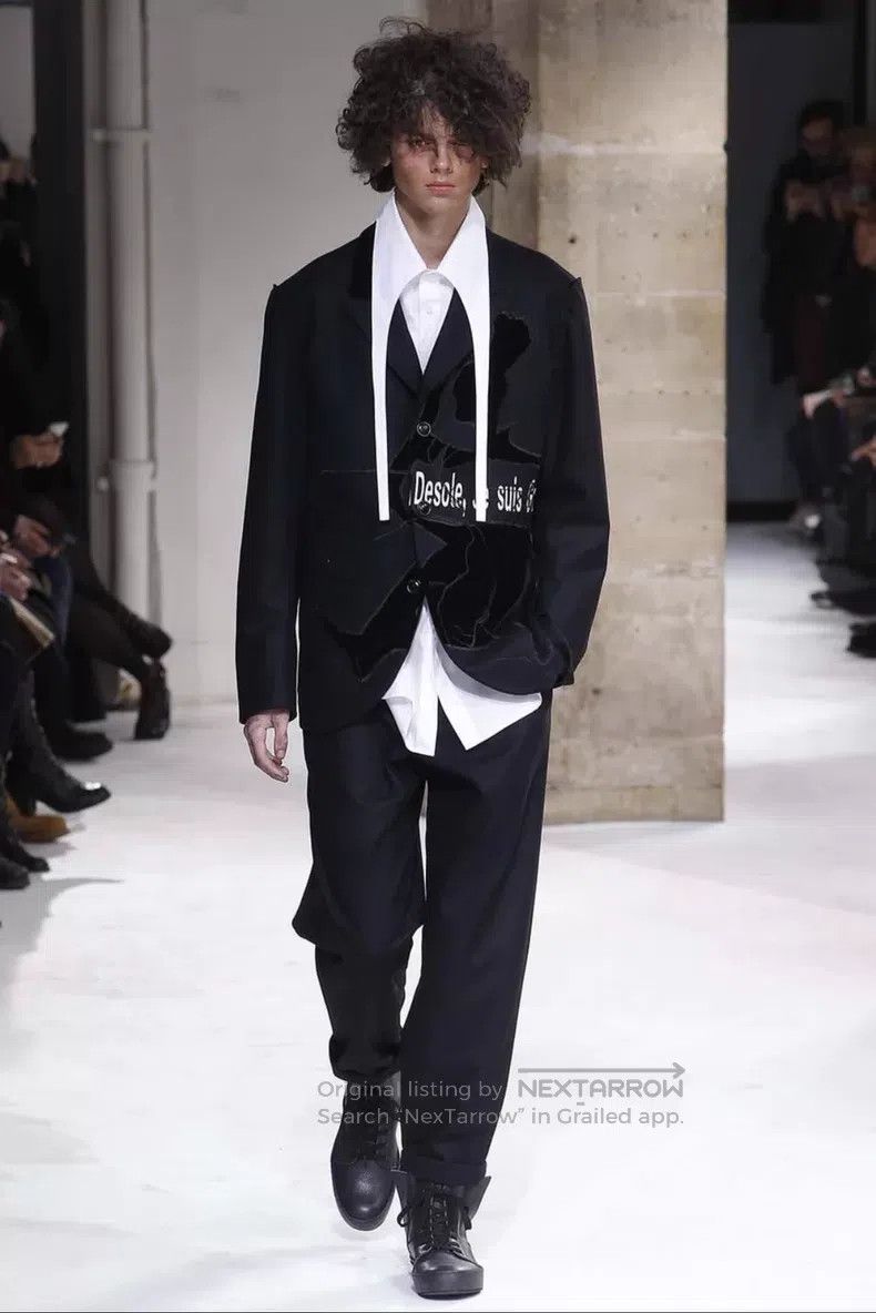 Yohji Yamamoto Yohji Yamamoto 17aw samurai silhouette sweater Size US L / EU 52-54 / 3 - 6 Thumbnail