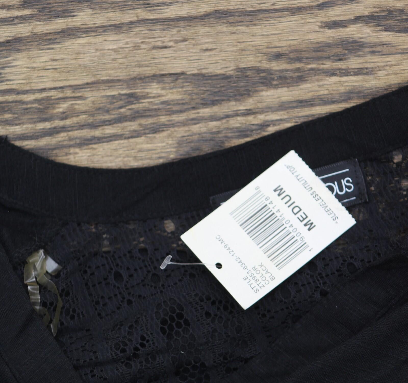Almost Famous Nwt Almost Famous Cap-sleeve High-low Utility Tunic Black M Size M / US 6-8 / IT 42-44 - 3 Thumbnail