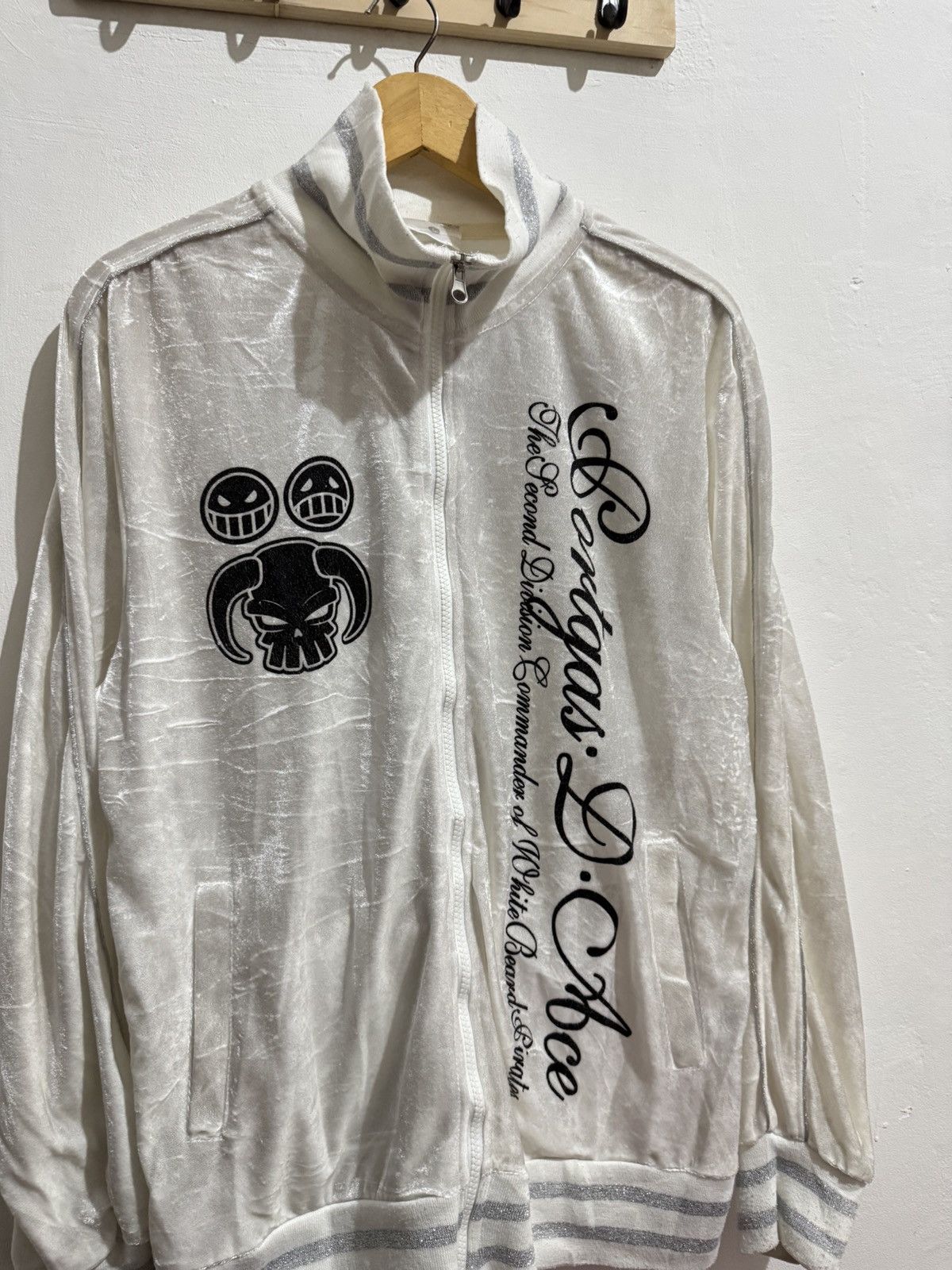 One Piece Rare One Piece Portgas D.Ace Velvet Track Jacket Size US L / EU 52-54 / 3 - 5 Thumbnail