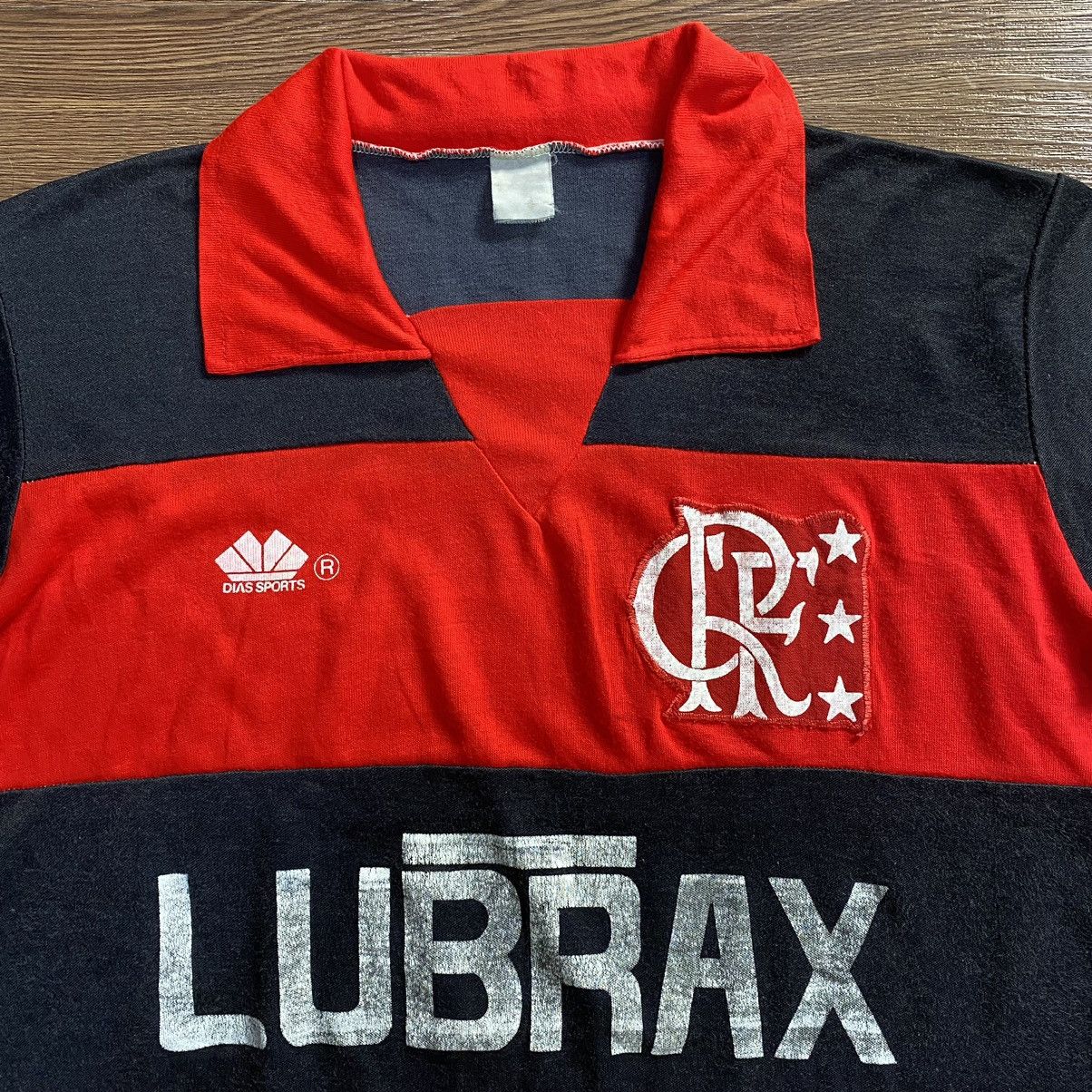 Vintage Vintage Flamengo Lubrax Home Jersey Kit 80s 90s Size US S / EU 44-46 / 1 - 5 Thumbnail