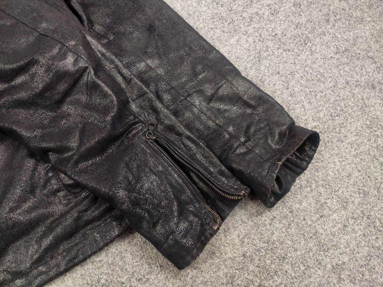 Uniqlo Uniqlo Synthetic Leather Biker Zip Black Mens Jacket Size US L / EU 52-54 / 3 - 13 Thumbnail
