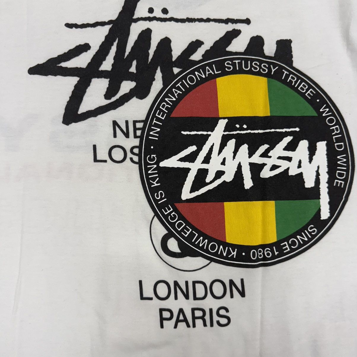 Cactus Plant Flea Market × Stussy SS19 Stussy x CPFM Independence Day Tee Size US XXL / EU 58 / 5 - 12 Thumbnail