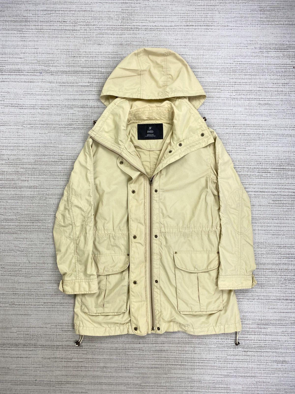 Yohji Yamamoto Vintage Yohji Yamamoto Ined Parka Hoodie Jacket Size US M / EU 48-50 / 2 - 7 Thumbnail