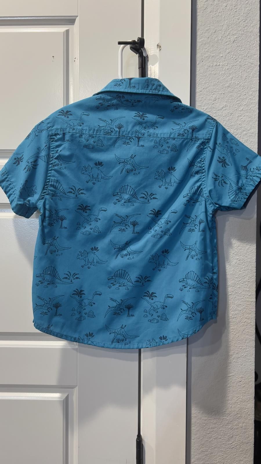 Free Planet FREE PLANET Boys' Short Sleeve Button-Up Shirt - Size 4T Size US XXS / EU 40 - 2 Thumbnail