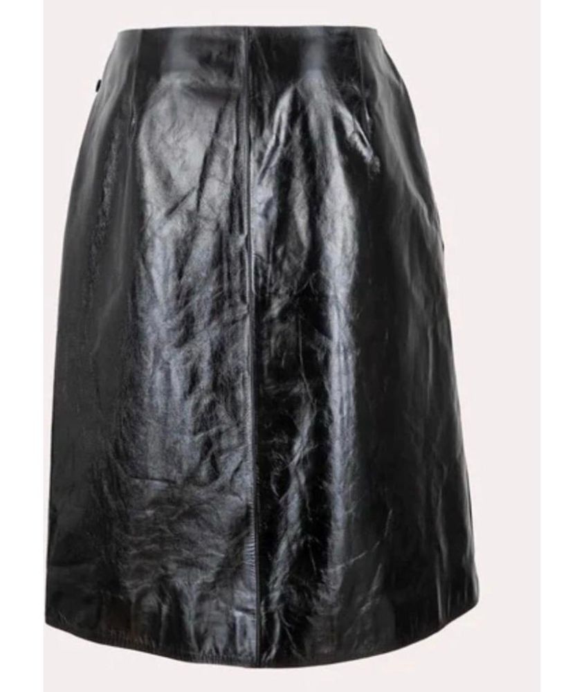 Acne Studios Acne Studios Calf Leather Skirt Size 34" / US 12 / IT 48 - 3 Thumbnail