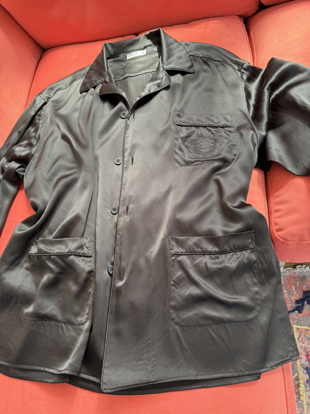 Balenciaga New Balenciaga fluid shirt, silk, oversized, size S Size S / US 4 / IT 40 - 2 Thumbnail