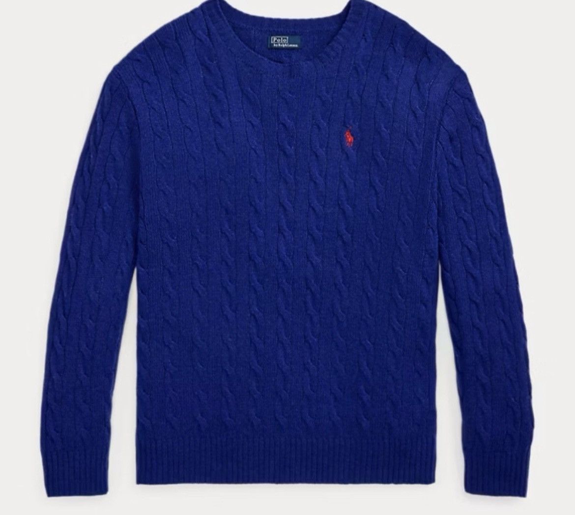 Polo Ralph Lauren Polo Ralph Lauren Featherweight Wool-Cashmere Sweater Size S / US 4 / IT 40 - 1 Thumbnail