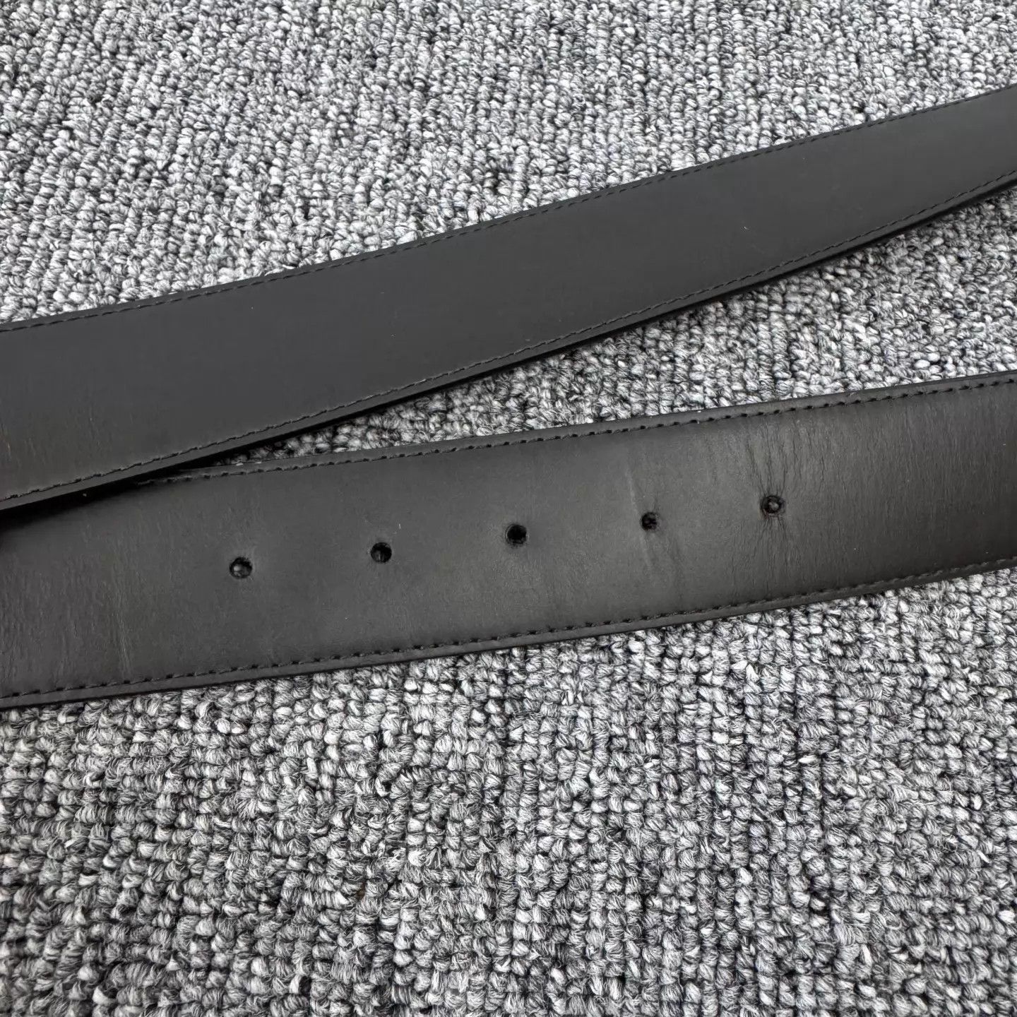 Louis Vuitton LV Monogram Silver Buckle Belt 99 New 36 Size ONE SIZE - 5 Thumbnail