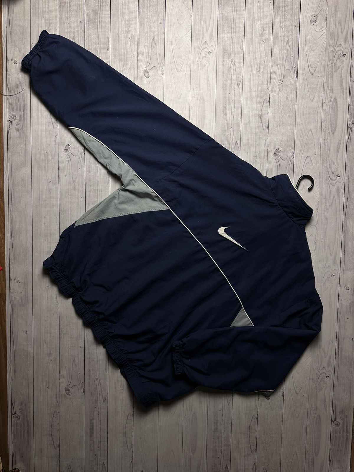 Nike × Vintage Vintage Nike jacket big logo swoosh size XXL Size US XXL / EU 58 / 5 - 2 Thumbnail