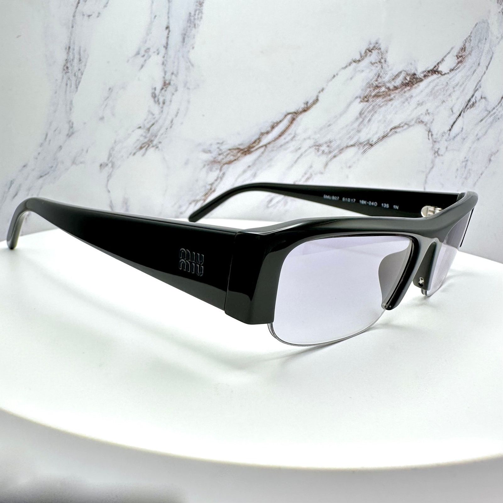 Miu Miu New MIU MIU Vedette Sunglasses Seen on Kylie Jenner MU B07S Size ONE SIZE - 17 Thumbnail
