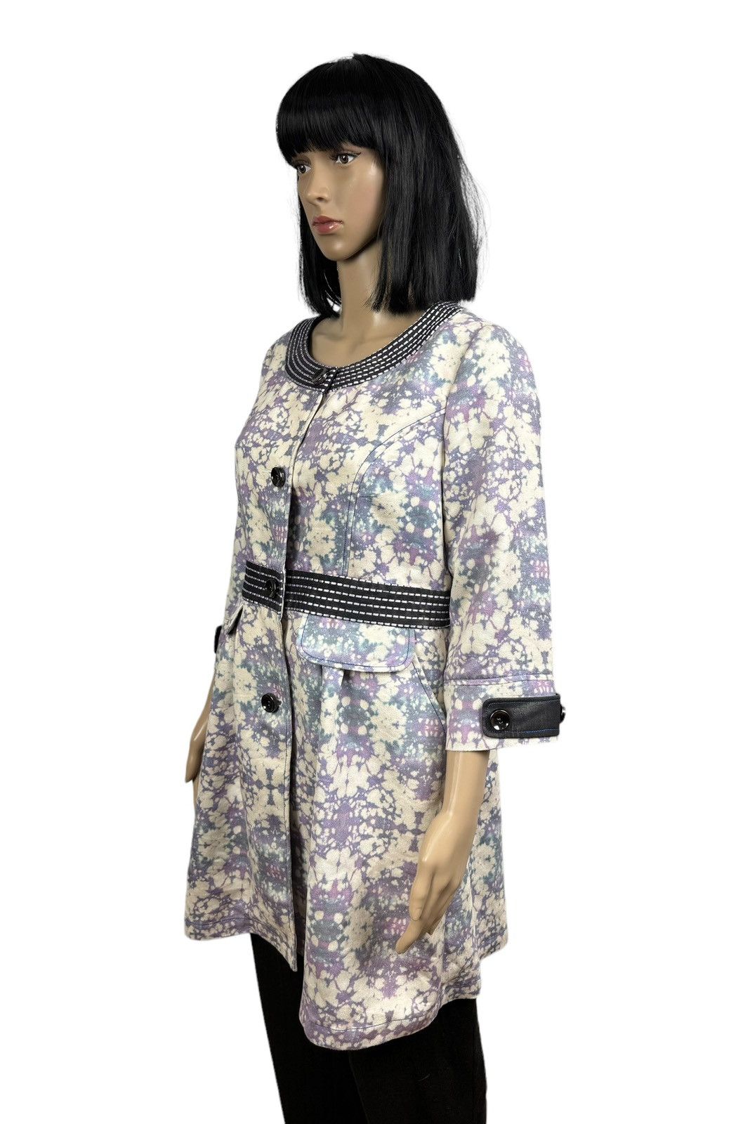 Custo Barcelona Custo Barcelona Multicolor Trench-Coat Polyester size 42 Size M / US 6-8 / IT 42-44 - 8 Thumbnail