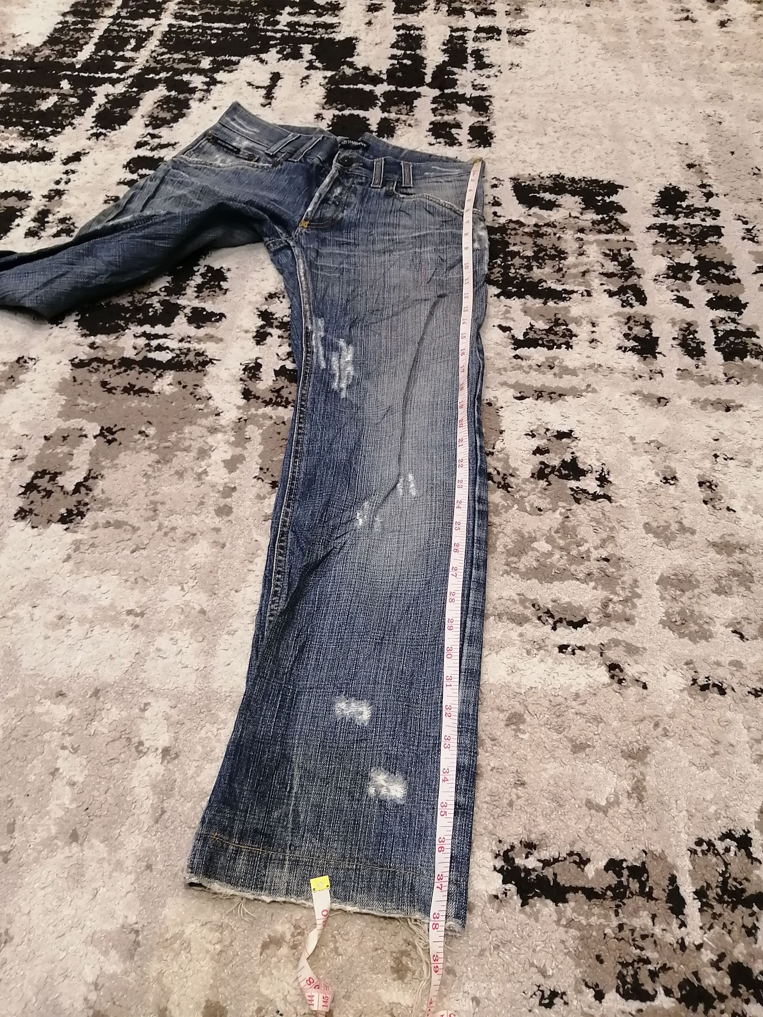 Dolce & Gabbana Vintage Dolce & Gabbana Distressed Look Jeans Size US 32 / EU 48 - 15 Thumbnail