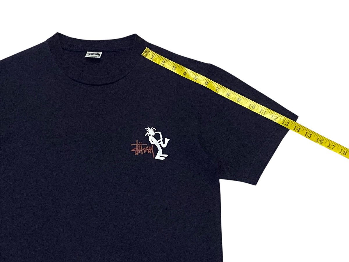 Stussy × Vintage Vintage Stussy Rasta Dark Blue Shirt Size US M / EU 48-50 / 2 - 13 Thumbnail