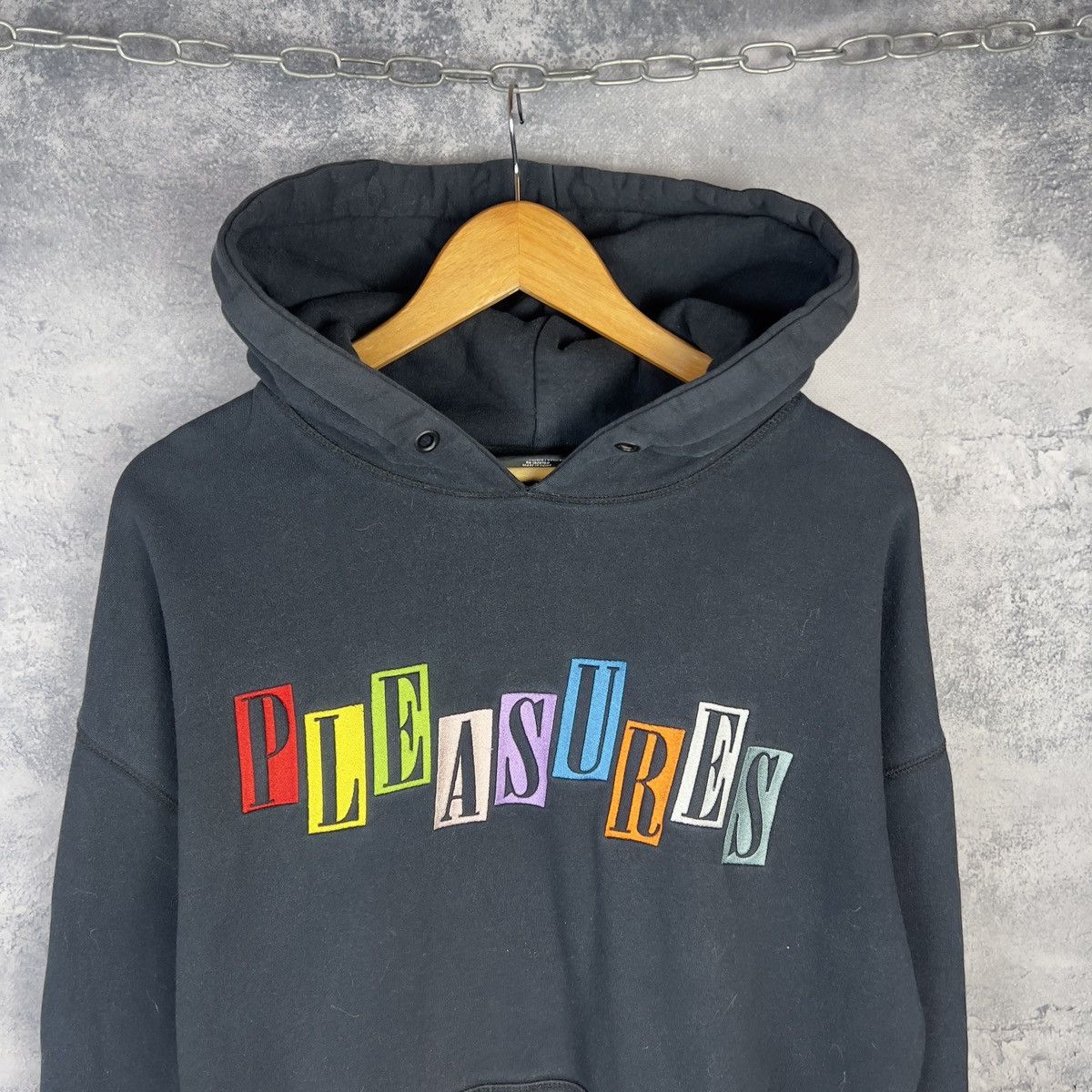 Pleasures Pleasures Hoodie Men’s Size L Cotton Black Long Sleeve’ Size US L / EU 52-54 / 3 - 2 Thumbnail