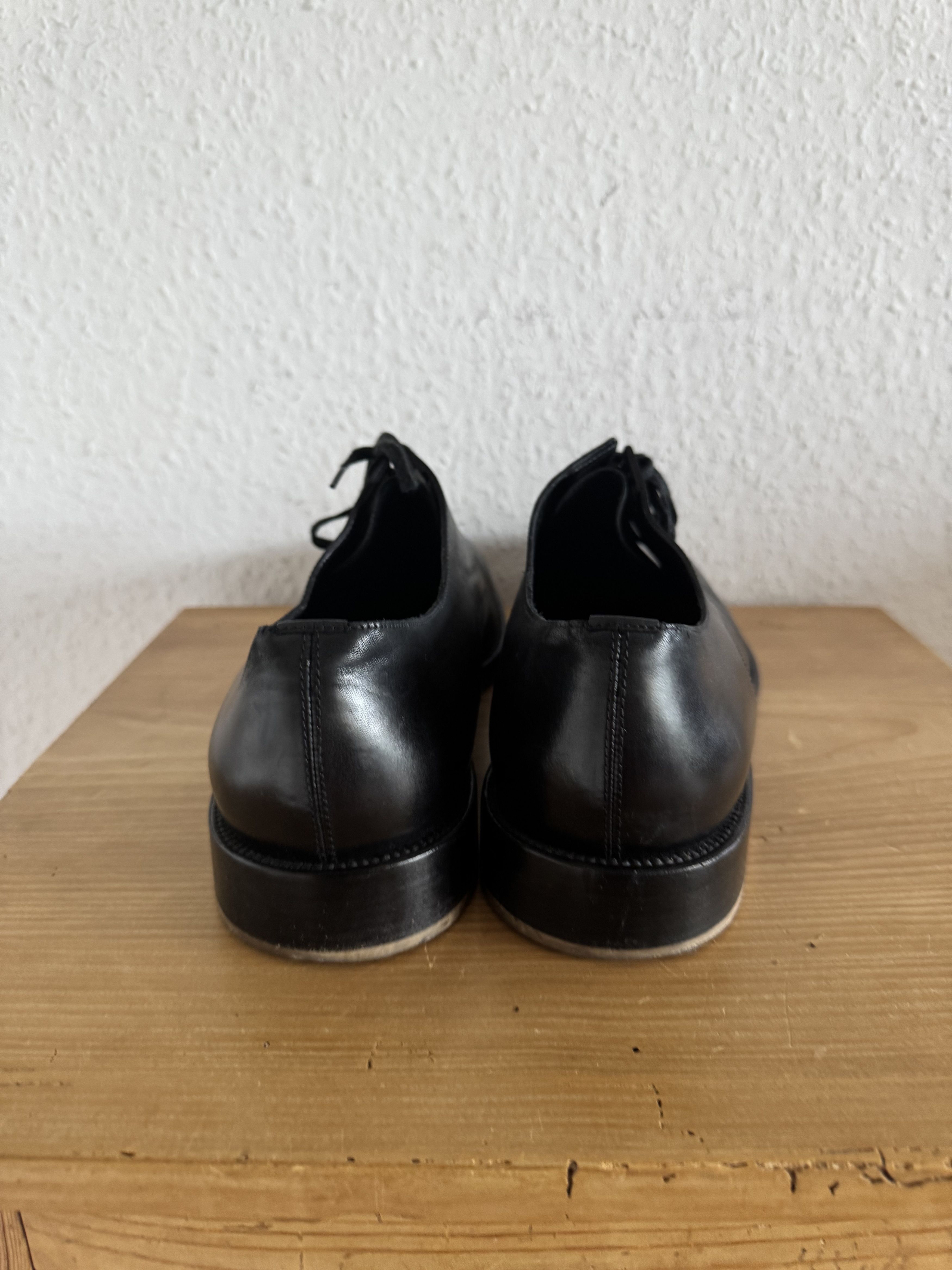Balenciaga Leather Derby Shoes Size US 13 / EU 46 - 3 Thumbnail