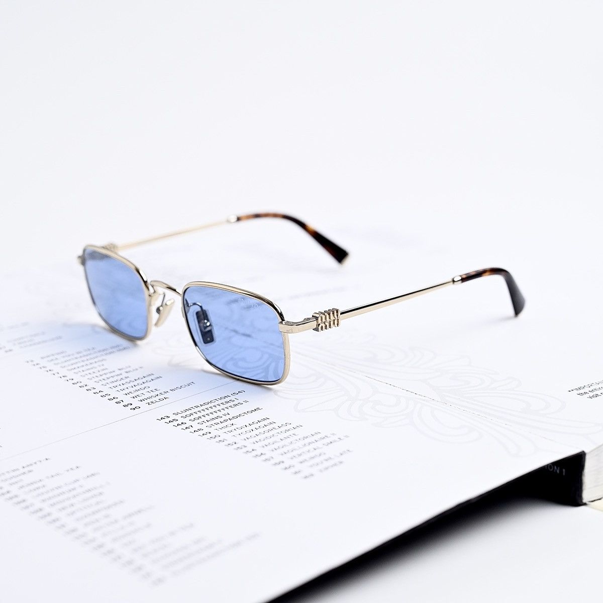 Miu Miu MIU MIU 0MU A53S SUNGLASSES Size ONE SIZE - 1 Thumbnail