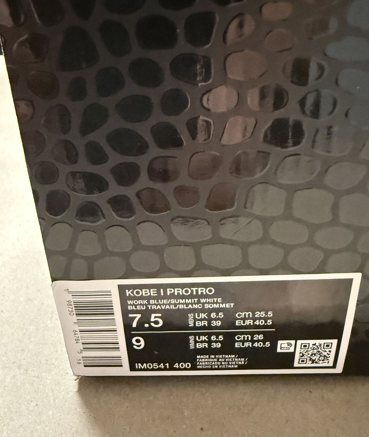 Nike Nike Zoom Kobe 1 Protro City of Champions Mens size 7.5 NEW! Size US 7.5 / EU 40-41 - 6 Thumbnail