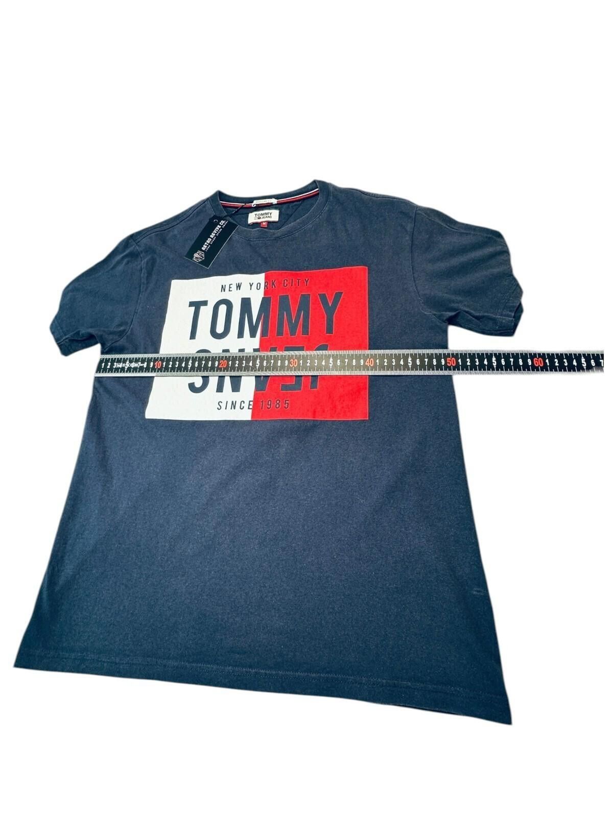 Tommy Hilfiger Tommy Jeans T-Shirt Men's UK Size M Blue Graphic Print Size US M / EU 48-50 / 2 - 8 Thumbnail