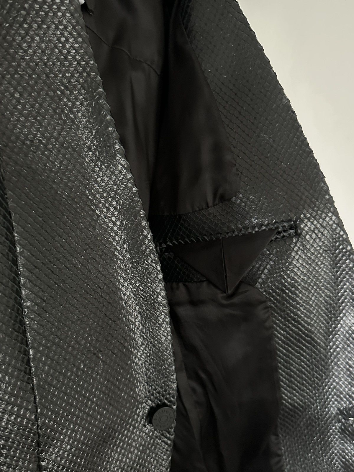Mugler Mugler David bowie archive cut python leather jacket Size 48R - 8 Thumbnail