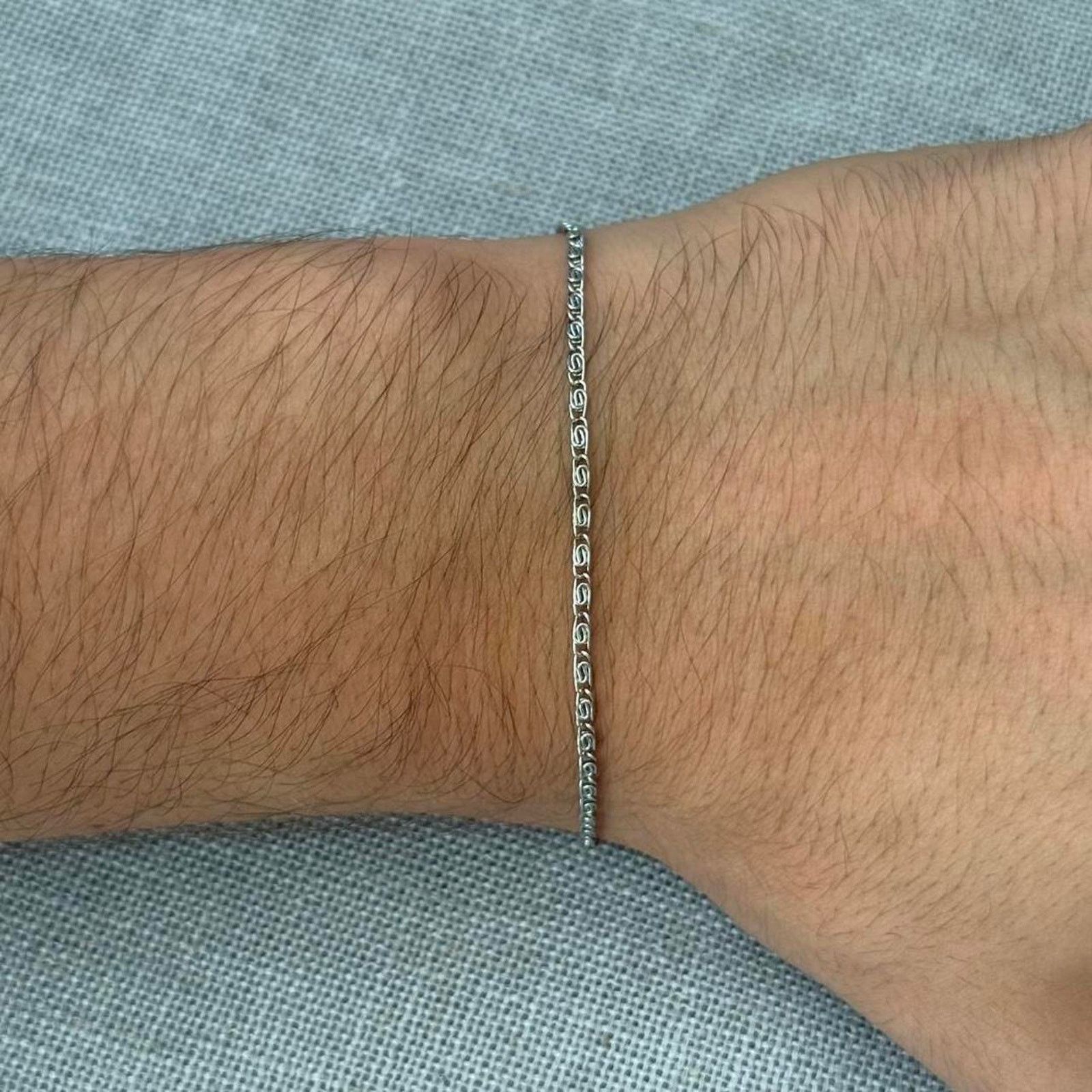 Other Classic silver paperclip thin chain WMNS2 Size ONE SIZE - 3 Thumbnail