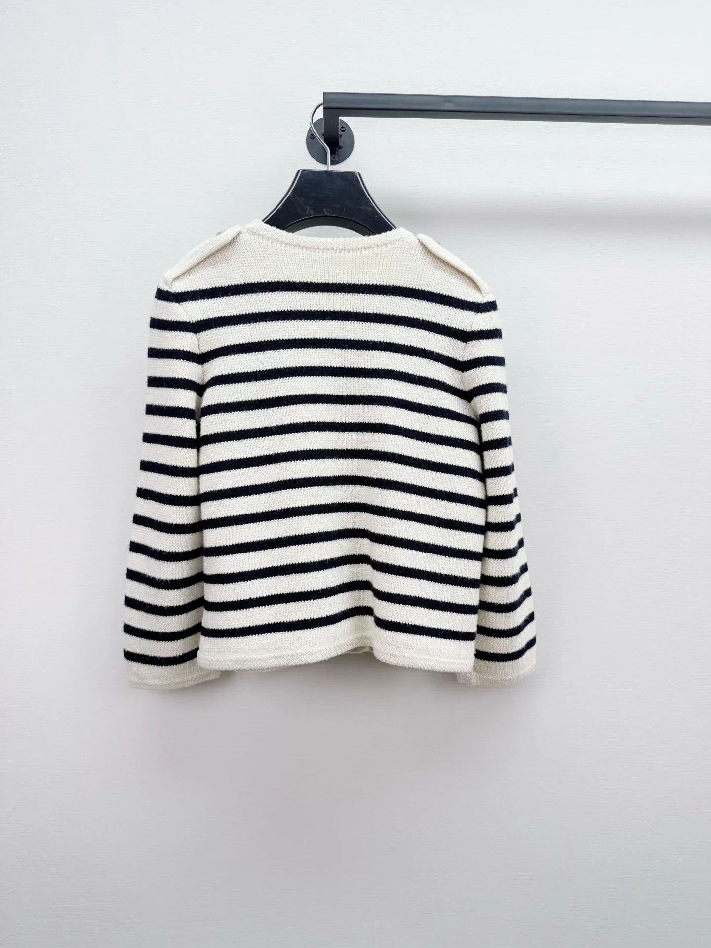 Celine Celine Classic Stripe Double Button Cardigan Size S Worn 2x Size S / US 4 / IT 40 - 5 Thumbnail