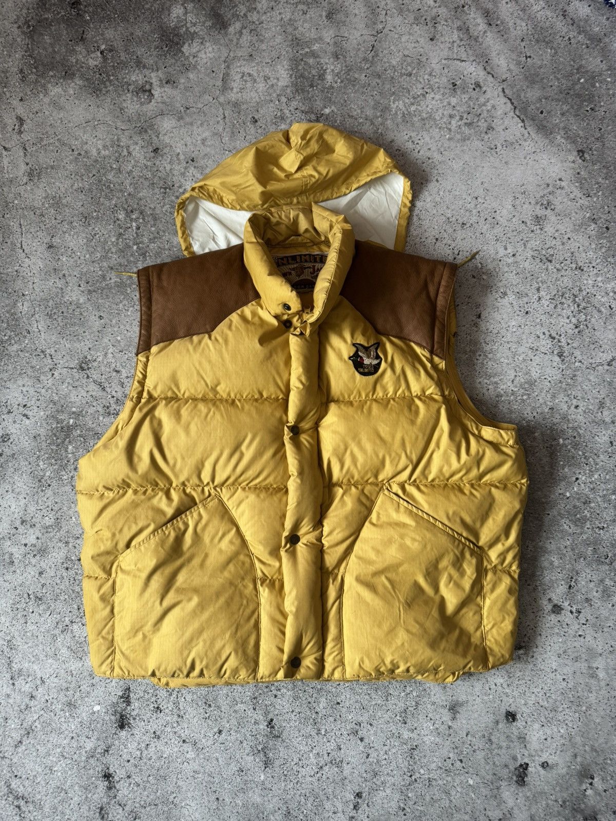 Tod's Tod’s Unlimited Down Vest Vintage Real Leather Outdoor 90s Size US XL / EU 56 / 4 - 1 Thumbnail