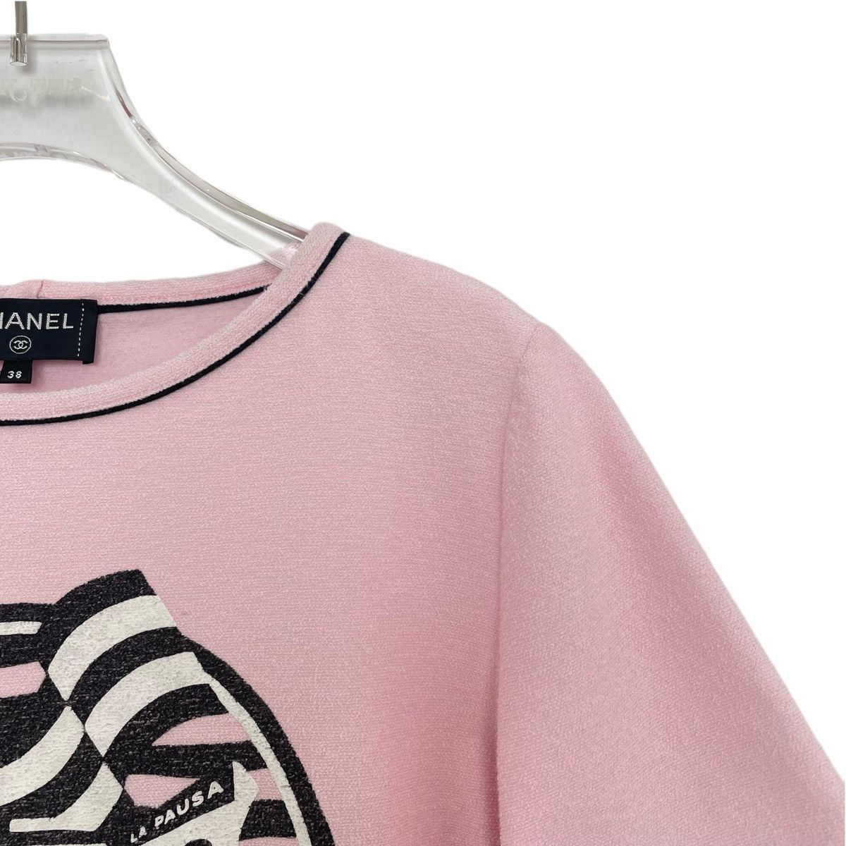 Chanel CHANEL Cruise Collection Printed Short Sleeve T-shirt K26WX Size XS / US 0-2 / IT 36-38 - 3 Thumbnail