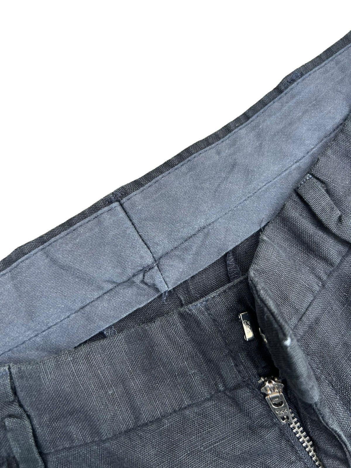 Polo Ralph Lauren × Ralph Lauren Vintage 90s Polo Ralph Lauren 100% Linen Trouser Pant Size US 35 - 6 Thumbnail